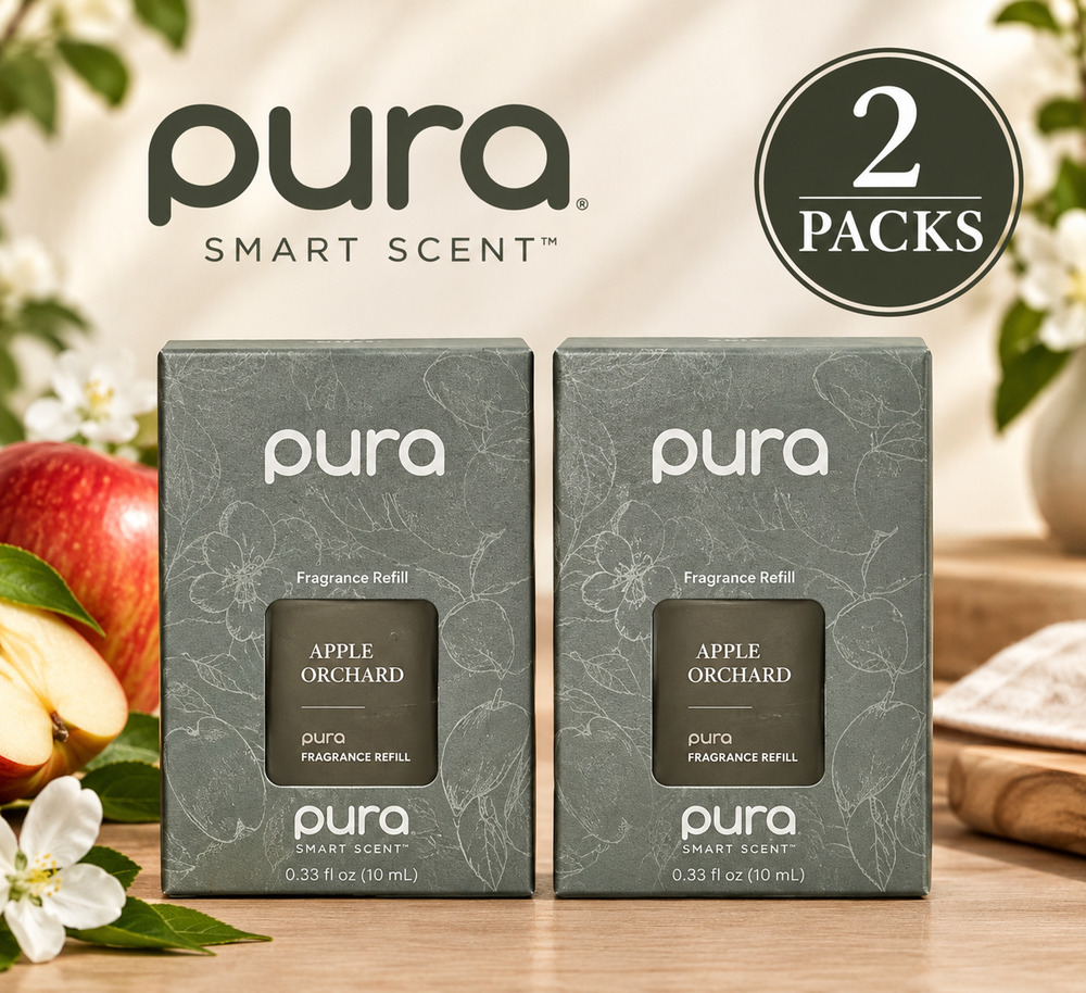 Pura Apple Orchard Fragrance Refill 2 Pack 10mL Smart Home Diffuser